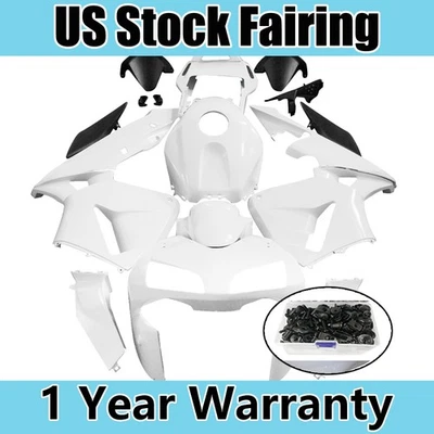 Unpainted Injection Fairing Kit + Bolts For Honda CBR600RR CBR-600RR 2003 2004 - Image 1 of 4