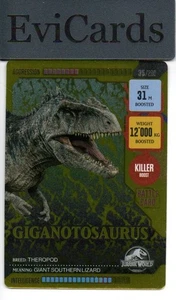 Giganotosaurus - Nr. 35/200 - Gold Rare - Jurassic World Roar! - Picture 1 of 1