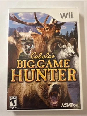 Cabela's Big Game Hunter #1 (Nintendo Wii)  CIB Complete - GREAT SHAPE! - Image 1 of 4
