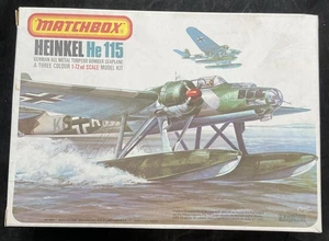 Matchbox Heinkel He 115 model kit pz#26@196 - Foto 1 di 10