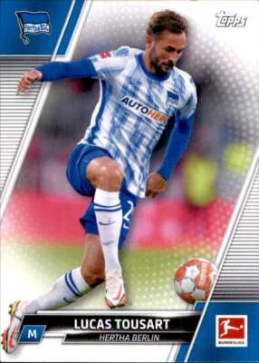 2021-22 Topps Bundesliga #11 Lucas Tousart HERTHA BERLIN - Image 1 of 2