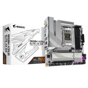 AORUS B650M ELITE AX ICE motherboard AMD B650 Socket AM5 ATX - Picture 1 of 5