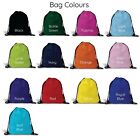 Personalised Crown Gym Bag, PE bag, for School - Choose Colour, Add name