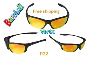 New Vertex Baseball Anti Glare Fishing Cycling Driving Sport Sunglasse 1122 - Picture 1 of 1