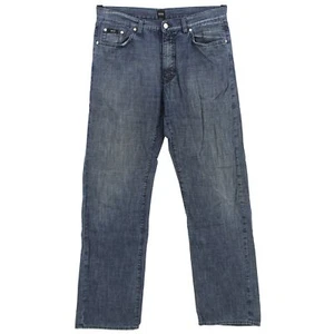 #5335 HUGO BOSS Herren Jeans Hose Texas Denim ohne Stretch blue blau 36/34 - Picture 1 of 2