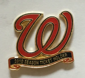 nice Washington Nationals 2010 Season Ticket Holder pin - Picture 1 of 2