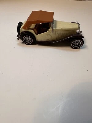 MATCHBOX MODELS OF ANTAÑO ESCALA 1:35 Y-8 MARRÓN/CREMA 1945 MG TC Foto 1 de 4