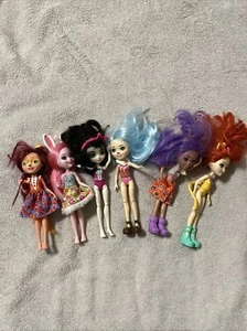Lot of 6 Enchantimals Dolls  - Mattel - Picture 1 of 7