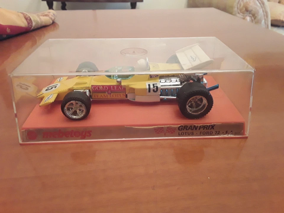 MEBETOYS GRAN PRIX LOTUS-FORD  72 F. 1 MODELLINO MATTEL COND. PIÙ CHE BUONE - Immagine 1 di 4