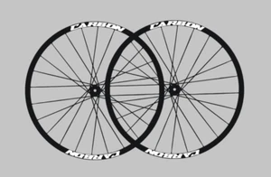 Bike Fahrrad MTB Carbon Felgen Aufkleber Sticker Set #001 - Bild 1 von 1