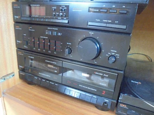 Vintage Aiwa Hifi Stereo Series 70 System. Tapes, Radio, Turntable, Speakers - Picture 1 of 3