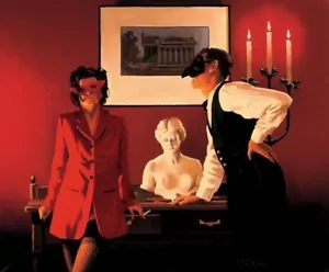 Jack Vettriano signed limited edition print - The Sparrow And The Hawk - Picture 1 of 1
