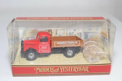 A35 90 1:60 MATCHBOX YESTERYEAR BEDFORD KD K.D. TRUCK GEORGE FARRAR MIB - Image 1 of 4