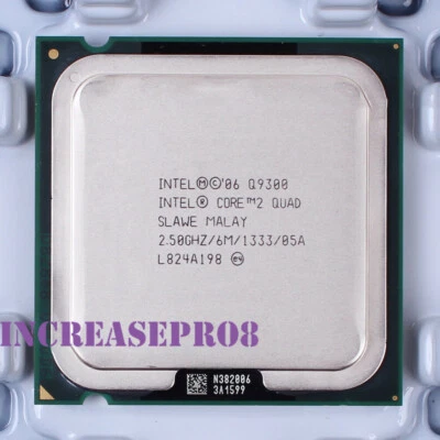 Intel Core 2 Quad Q9300 Processor 2.5GHz SLAWE LGA 775/Socket T CPU 95W 1333MHz - Image 1 of 4
