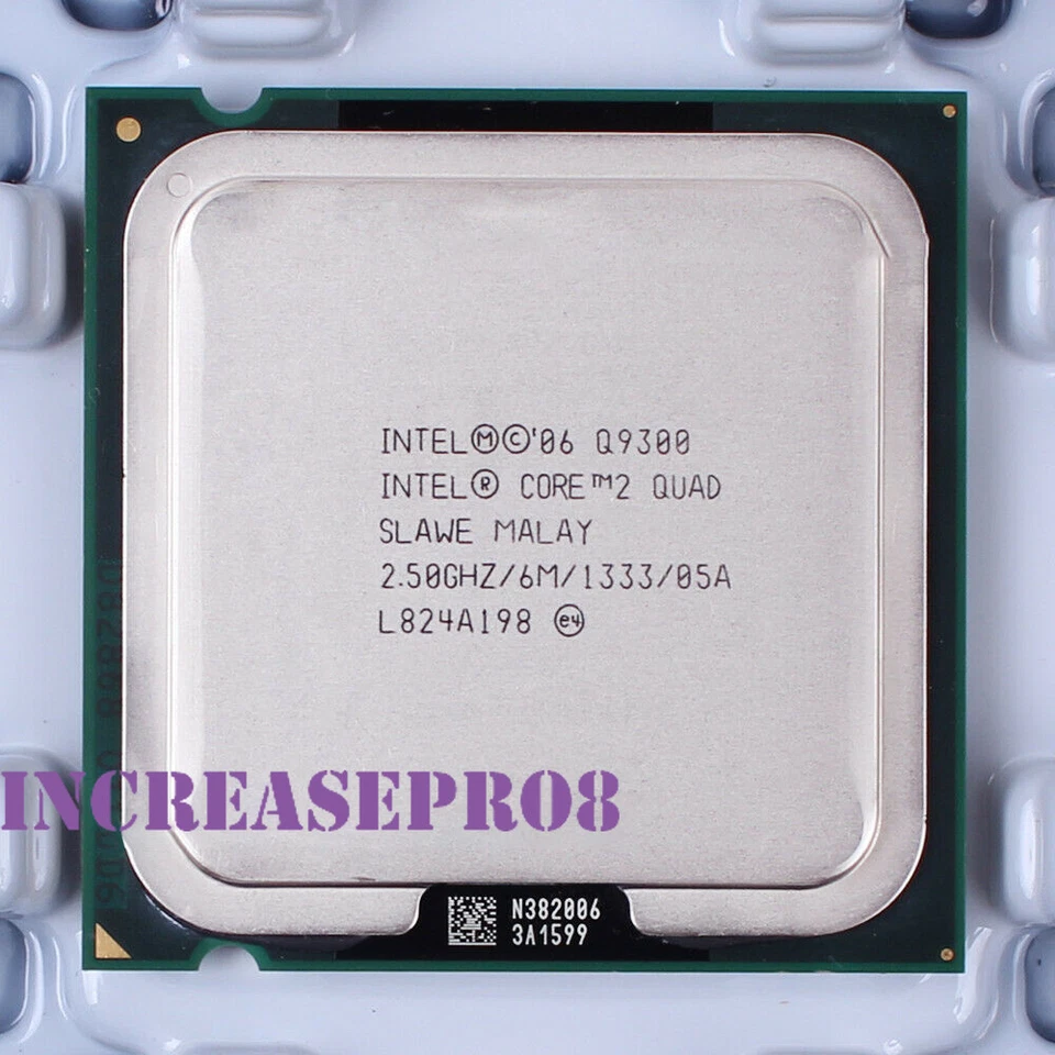 Intel Core 2 Quad Q9300 Processor 2.5GHz SLAWE LGA 775/Socket T CPU 95W 1333MHz - Image 1 of 4