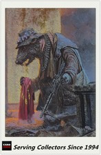 1994 FPG FANTACY ART TRADING CARD KEITH PARKINSON METALLIC STORM CARD MS3