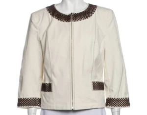 St John Sport Womens Evening Jacket Size M NEW $470 - Picture 1 of 3