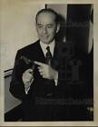 1940 Press Photo RE Zimmerman Vice President of Research Holdings Amsterdam