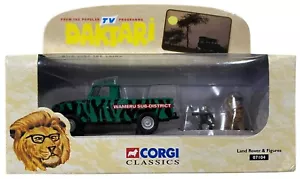 Corgi Daktari Land Rover&Clarence Cross-Eyed Lion&Judy Chimp Figurines NEW 1998 - Picture 1 of 9