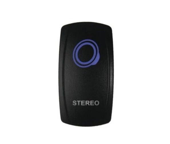 Universal Laser Etched Switches (Blue, Stereo) by DragonFire - 04-0097 - Image 1 of 1