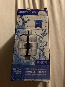 15 Stage Home Bath Shower Water Filter Chrome Head Skin Hair Health Care - Picture 1 of 1