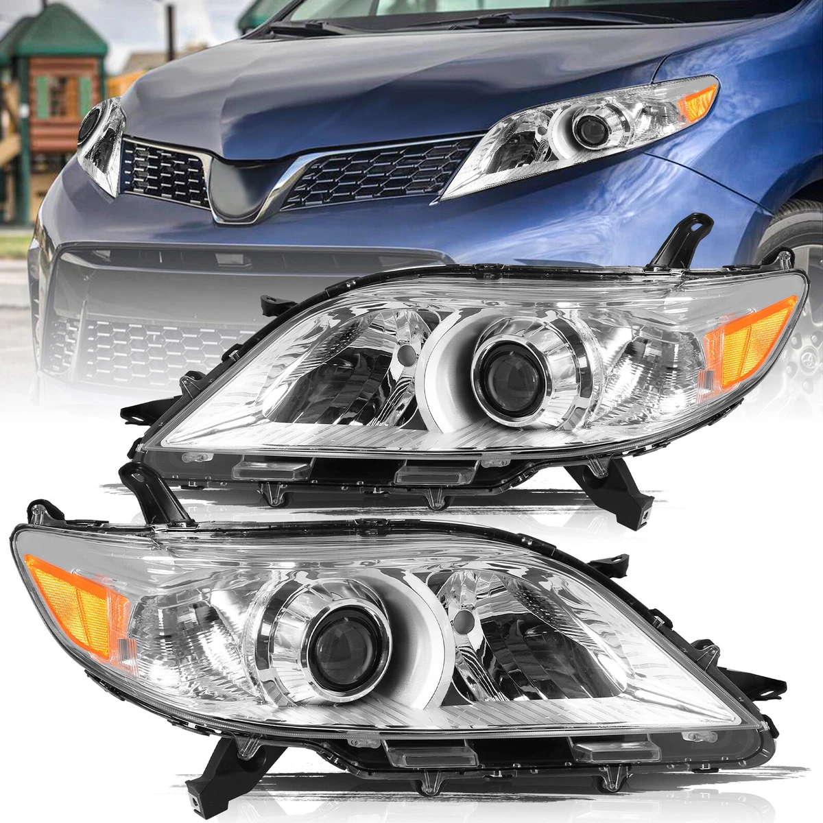 Headlights for Toyota Sienna for sale | eBay