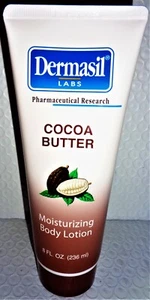 Dermasil LABS KAKAOBUTTER feuchtigkeitsspendende Körperlotion Menge 1 bis 6 (8 Unzen) jeweils * - Bild 1 von 6