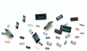 Cristales de piedras elegantes baguette superior PRIMERO 4501 * muchos colores - Imagen 1 de 13