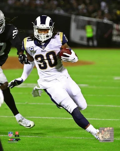 2018 TODD GURLEY "LA Rams" LICENSED un-signed poster print image 8x10 photo Cover