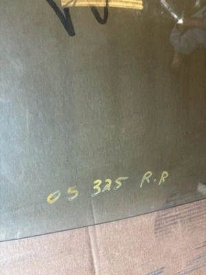 05 BMW 325 Right Rear Door Glass  - Image 1 of 3