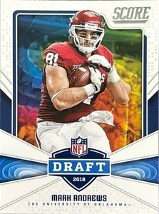 2018 Score NFL Draft#27 Mark Andrews - Picture 1 of 2