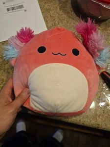 Squishmallows Squishdoos "Florent the Pink Axolotl" 10" Fuzzy Ears - Bild 1 von 1