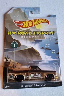 Chevy Silverado HW Road Trippin' 83 Hot Wheels - Big Sur Redwoods #22/32 Foto 1 de 4