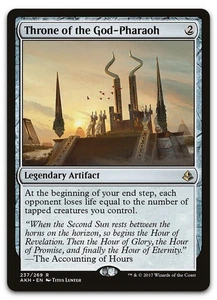 Throne of the God-Pharaoh #237 (NM) Amonkhet AKH Magic MTG - Picture 1 of 2