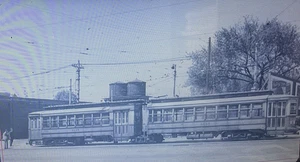 DUPLICATE SLIDE BALTIMORE ARTICULATED TROLLEY #8145 APRIL 28, 1946 - Picture 1 of 1
