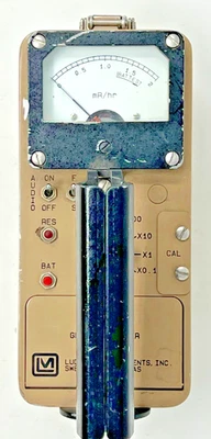 De colección Ludlum Modelo 5 Detector de Radiación Contador Geiger Probado y Funciona (c) Foto 1 de 4