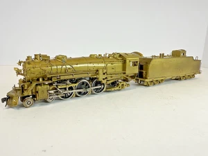 PFM HO BRASS Missouri Pacific P-73 4-6-2 Steam Locomotive & Tender -Tested Video - Picture 1 of 24
