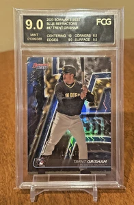 Trent Grisham RC /150 2020 Bowmans Best Blue Ref #47 Rookie FCG 9 Padres Yankees - Picture 1 of 3