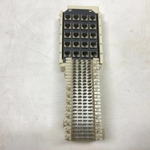 Emerson R66MOD-204 F015436 20-Pair MODULAR RJ11 JACK - Unused but no cover - Picture 1 of 8