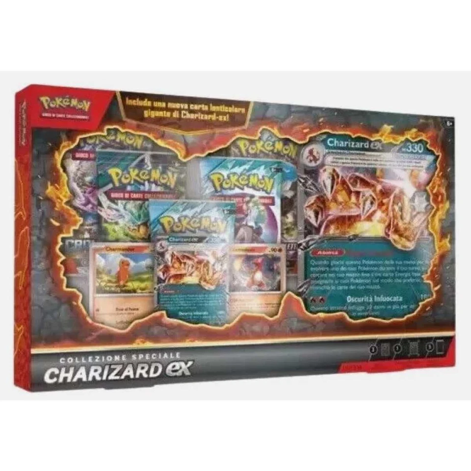 Collezione Speciale Lenticolare Charizard ex Pokemon Italiano  - Immagine 1 di 1