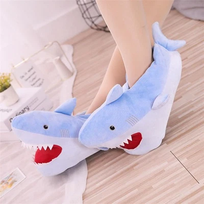 Zapatillas de felpa de dibujos animados de animales calzado suave cómodo zapatillas cálidas para casa Foto 1 de 4