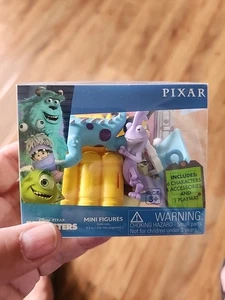 Disney Pixar Critter Crate Monsters Inc Mini Figures Accessories & Playmat - Picture 1 of 5