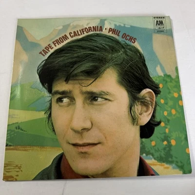 Phil Ochs-Tape From California Vinyl LP A&M 2nd singer-songwriter/personal hill - Image 1 of 4