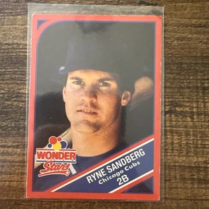 1990 Wonder Bread Stars Ryne Sandberg #20 Chicago Cubs - Picture 1 of 10