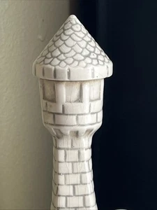 Vintage 1975 Unique Castle Decanter Porcelain 12.5” T READ - Picture 1 of 8