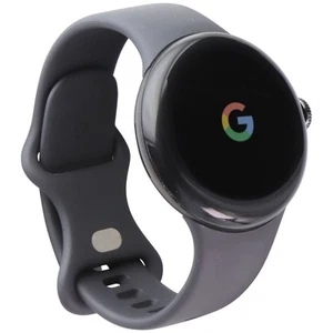 Google Pixel Watch 2 (Wi-Fi + LTE ) - Noir Mat Housse / Obsidienne Bande (GD2WG) - Photo 1 sur 4