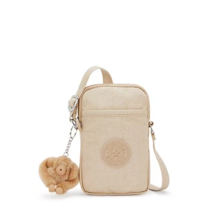 Bolso Bandolera Kipling Extra Pequeño para Teléfono TALLY en Beige Brillante FW2025 PRECIO DE VENTA SUGERIDO POR EL FABRICANTE 44 £ - Imagen 1 de 4