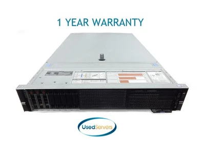 Dell R740 8SFF TPM 2.0 128GB 2xGold 6246 3.3GHZ=24Cores 3x1.8TB 12G SAS H730P - Image 1 of 2