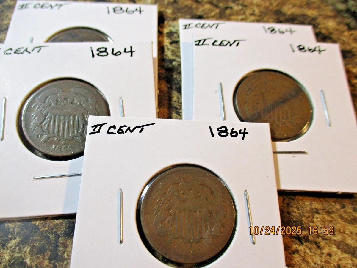 1864 Year US Two Cents for sale | eBay