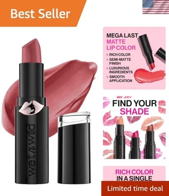 Vibrant Wine Room Semi-Matte Lipstick with Hyaluronic Acid for Nourished Lips - Image 1 of 4